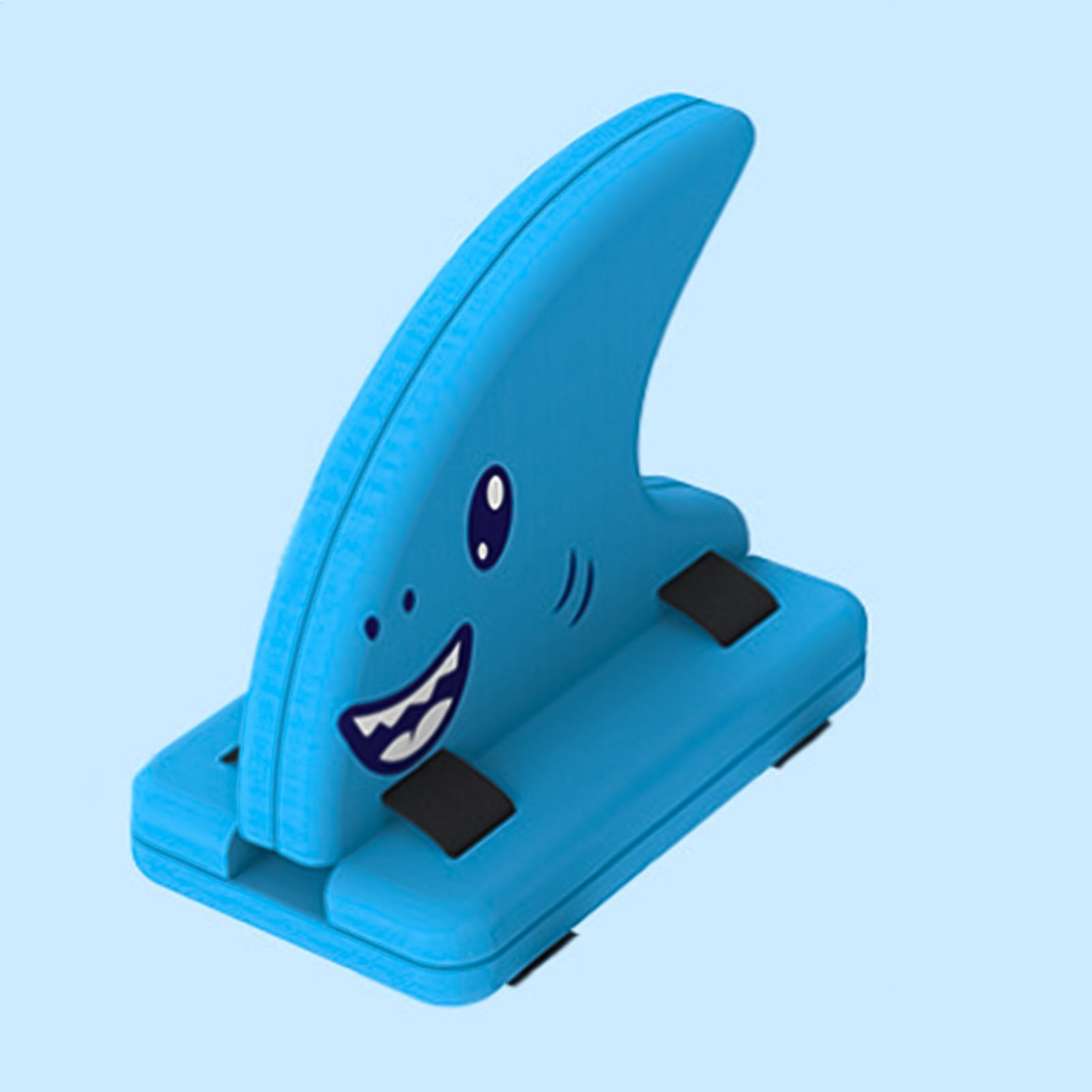 Swimming Kickboard - ว่ายน้ําเทรนเนอร์ว่ายน้ํา Shark Fin สไตล์ว่ายน้ําลอยมัลติฟังก์ชั่ว่ายน้ํา Kick board