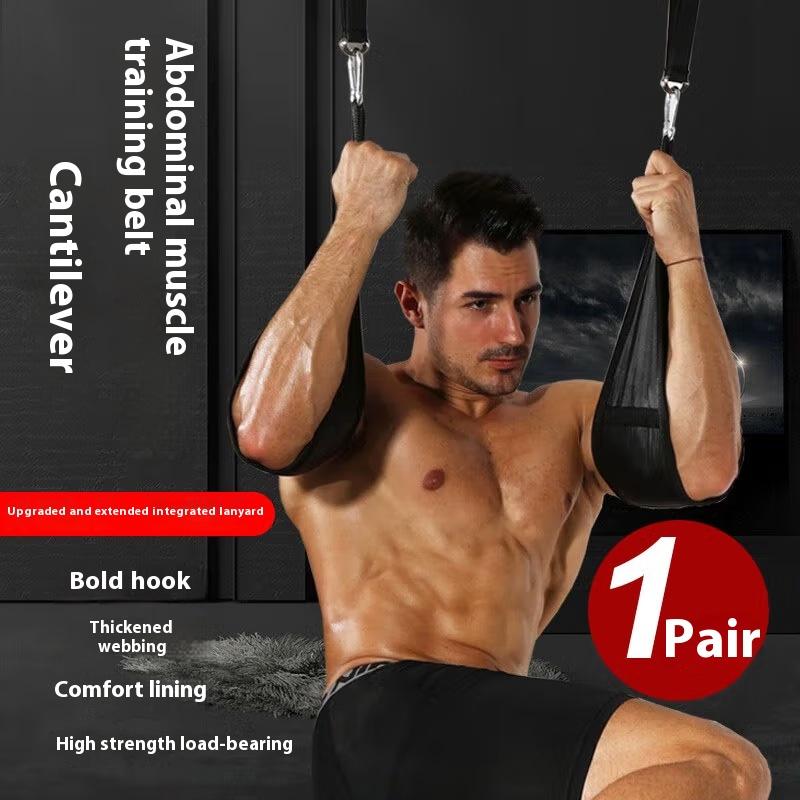 Sports Equipment Pictures - สายรัดยกน้ำหนัก AB แบบทนทานต่อการฉีกขาด 1 คู่ใหม่ อุปกรณ์ออกกำลังกายสำหรับดึงข้อศอก