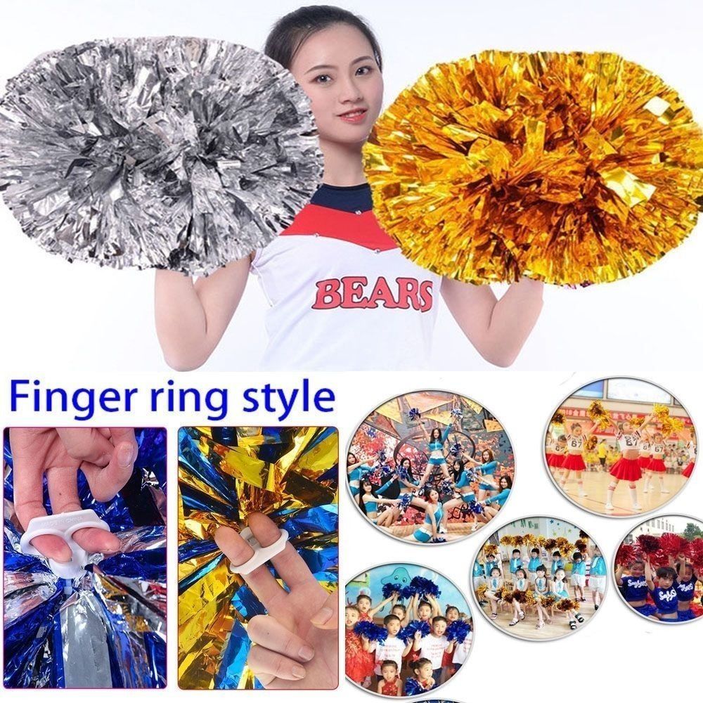 พู่เชียร์ลีดเดอร์ขนาด 25 ซม. ท - Cheerleading Pom Pom บทวิจารณ์และราคา