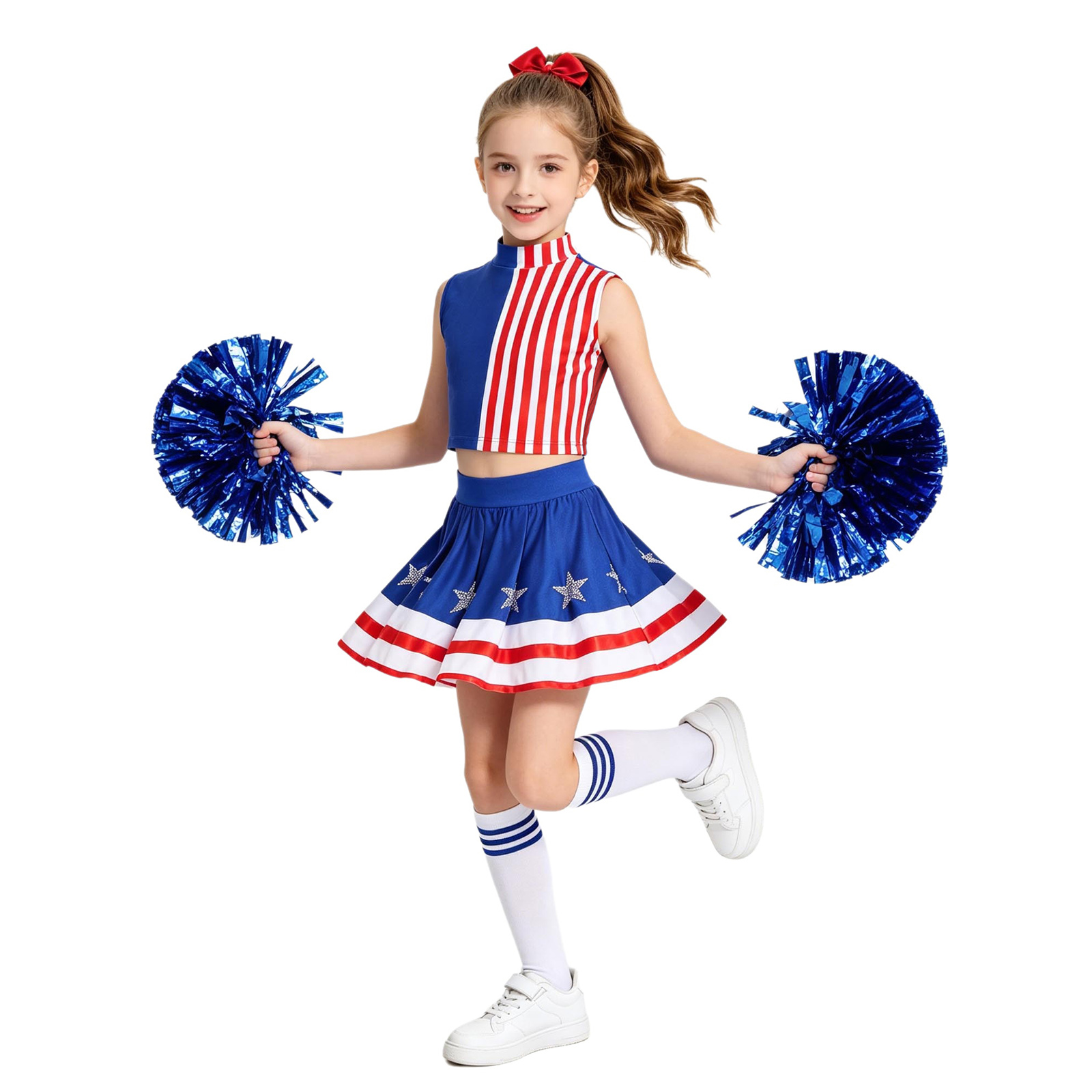 ชุดเชียร์ลีดเดอร์สำหรับเด็กผู้ - Cheerleading Pom Pom บทวิจารณ์และราคา