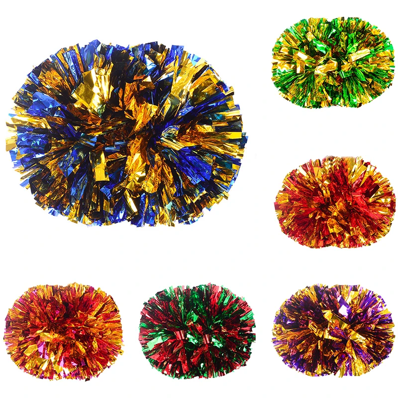 ทองเชียร์ลีดเดอร์ Pom Poms พร้ - Cheerleading Pom Pom บทวิจารณ์และราคา